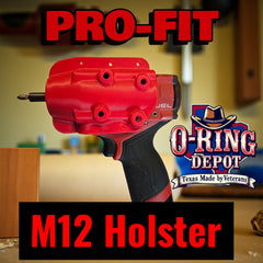 O-Ring Depot Pro Fit Holster for Milwaukee M12 1/4" Screwdriver (Model 2401-20)