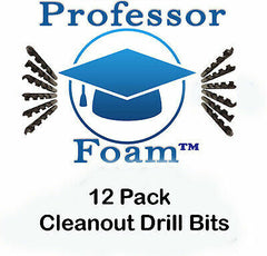 12 Bits 246626 AR5252 #50 drills clean out fits Graco from Professor Foam