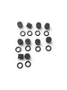 10 Delrin (not polycarb) side seals A+ o-rings compatible for 246348 249990 248128 Fusion AP / MP