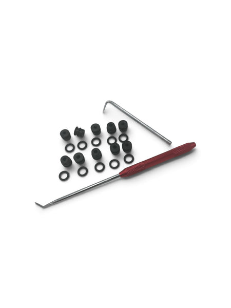 10 Delrin (not polycarb) side seals A+ o-rings + pick compatible for 246348 249990 248128 Fusion AP / MP (Copy)