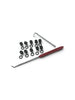 10 Delrin (not polycarb) side seals A+ o-rings + pick compatible for 246348 249990 248128 Fusion AP / MP (Copy)