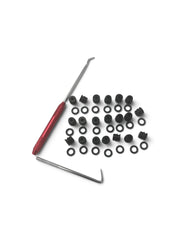 20 Delrin (not polycarb) side seals A+ o-rings + pick compatible for 246348 249990 248128 Fusion AP / MP (Copy) (Copy)