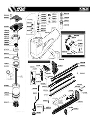 O-Ring Depot Kit + Seal LB5005 Compatible for Senco SFN2 +Seal LB5005