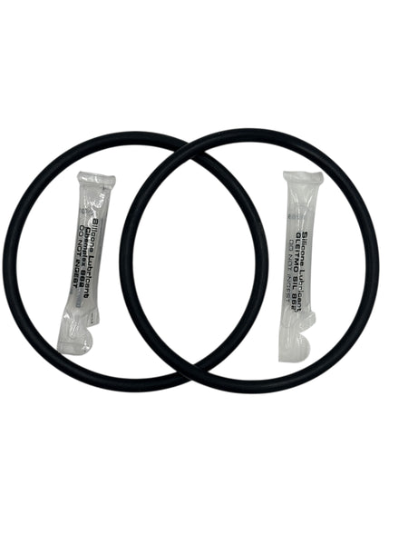 2pk +grease compatible with Intex Small Top Cover O-Ring Model 10325, approx 5" ID