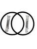 2pk +grease compatible with Intex Small Top Cover O-Ring Model 10325, approx 5" ID