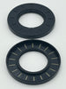 2pk TCM 55X100X10TC-BX NBR (Buna Rubber)/Carbon Steel Oil Seal, TC Type, 2.165" x 3.937" x 0.394"