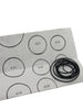 O-Ring Depot Nailer Body O-Ring Kit compatible with Porter Cable FN250C Types 1-3