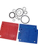 O-Ring Depot kit O-Rings + 3 Shoes 3/4" + 3 Shoes 1/2" #5B for Bostitch MIII812CNCT