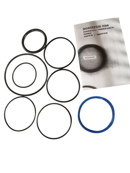 ORing kit #2 +seal 107141 Fits Bostitch N88 N88WW N88WWB N88RH N88RH17-2 N88RH-2MCN