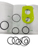 Kit #2 O-Rings+Gasket 092003/401144 Compatible for Paslode MU-112 and MU-114 Series - MU-W114-W16R, MU-112-B, MU-112-N18, MU-W112-W16, MU-W16-R