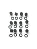 Professor Foam 12 Delrin (not polycarb) side seals A+ o-rings compatible for 246348 249990 248128 Fusion AP / MP
