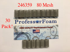 30 pieces of 80 mesh filters compatible with 246359