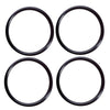 4 pack orings compatible for 6020006 O-39, 1/2" ID, 3/32" CS for Pool Drain Plug