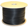.375'' (3/8") Buna-N Cord, 90A Durometer, 0.375" Thickness, 100' Piece, Black