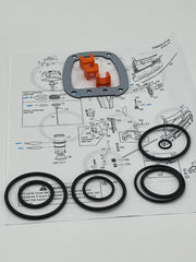 O-ring kit compatible for Paslode T250A-F16 + Gasket 500927 +No-Mar Tips 500936