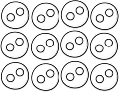 O-Ring Depot 12 Pack Fits Jandy Space Saver Cover & Shaft O-Ring 6749 & R0487100
